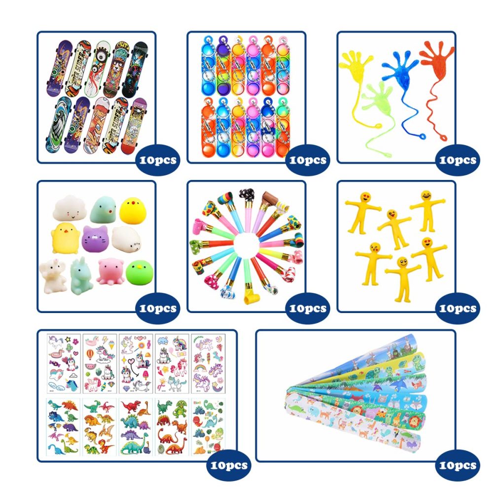 Wleozys 80pcs party bag fillers for kids ,Party Fillers for Kids Parties,Prize Box Toys Assortment Toys Classroom Prizes Rewards,Goodie Loot Bag Fillers,Toy Bulk Party Bag Fillers for Kids - Image 7