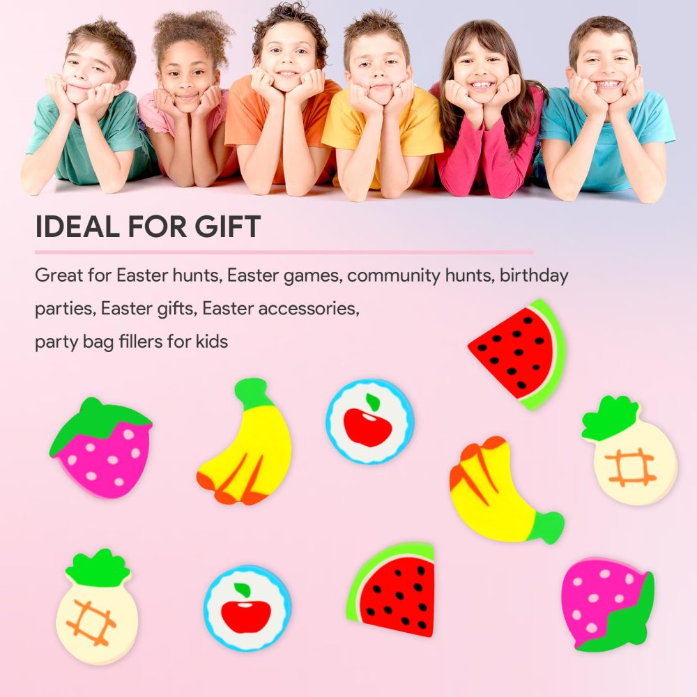 Party Bag Fillers for Kids Unisex, 12Pcs, Twister Rubbers Erasers for Cute Stationary, Suitable for Boys Girls Birthday Party Gift Favors, Party Bag Toys and Easter Class Fifts - Image 4