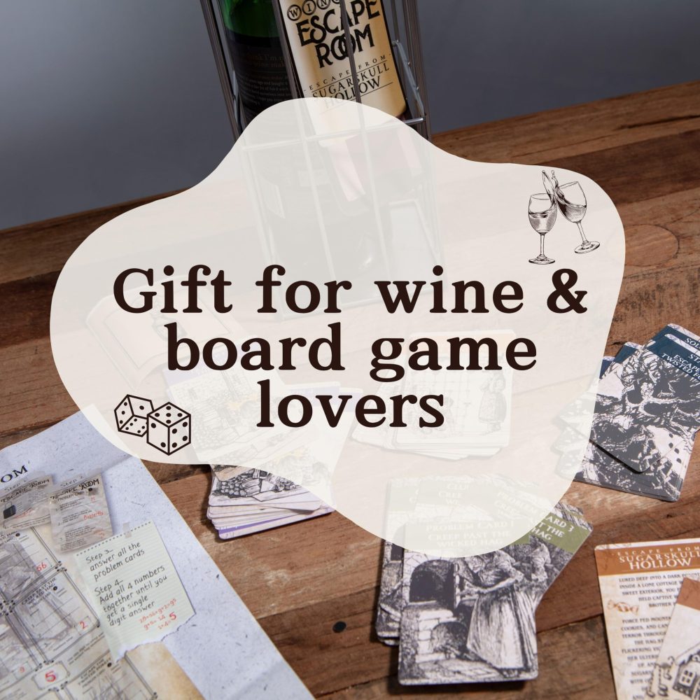 Boxer Gifts Sugarskull Hollow Wine Room | Escape To Unlock Puzzle Game Gift For Friends - Image 3
