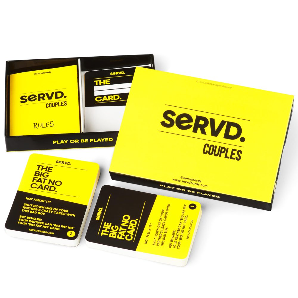 SERVD - Couples - The Hilarious Real-Life Couples Card Game | A Funny Couples Gift for Anniversary, Valentines Day, Christmas, Date Nights & More | Unique Couples Strategy Game - Image 8