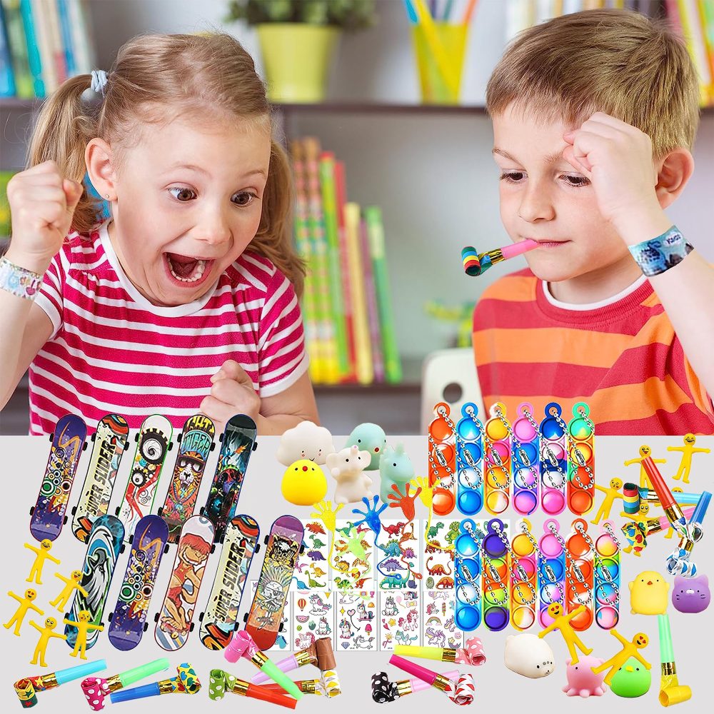 Wleozys 80pcs party bag fillers for kids ,Party Fillers for Kids Parties,Prize Box Toys Assortment Toys Classroom Prizes Rewards,Goodie Loot Bag Fillers,Toy Bulk Party Bag Fillers for Kids - Image 4